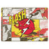 DC Comics The Flash Vintage Action Pose Pattern Surface Laptop 2 Skin